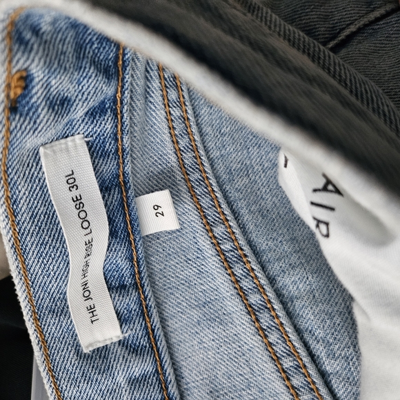 Denim Forum Women's Light Blue Straight Leg Jeans - Picture 7 of 8